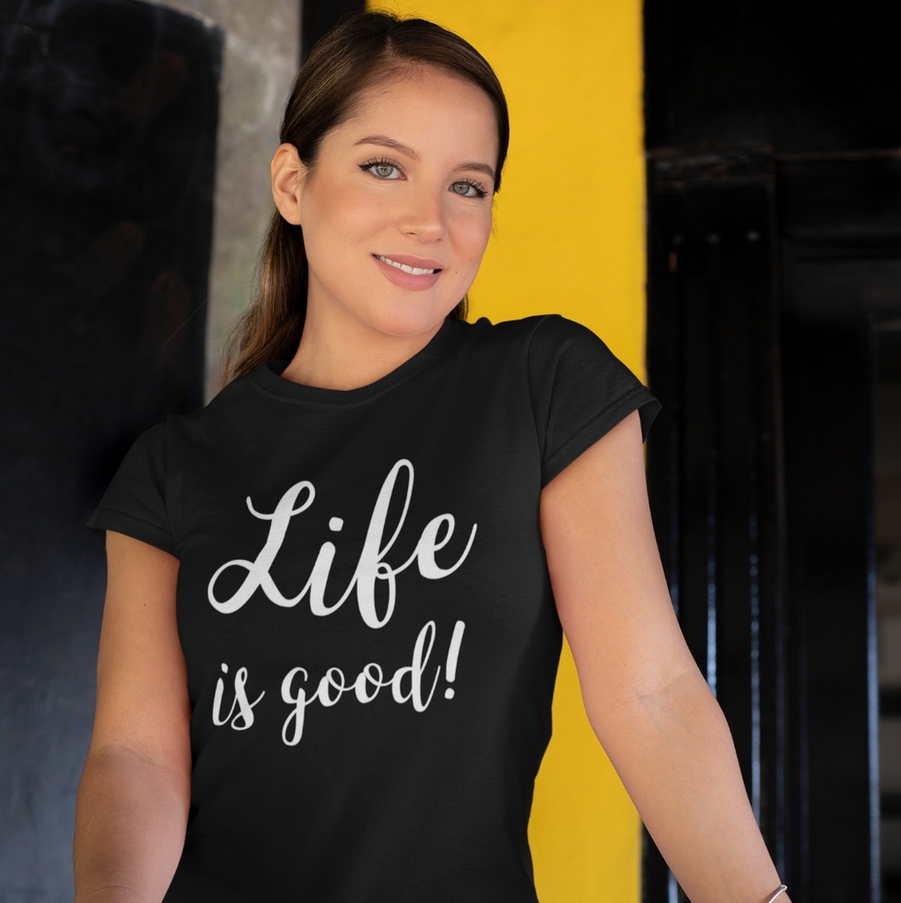 Life Is Good Trendy Good Vibe TShirt